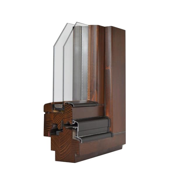 Drevené okno Comfort 78/23